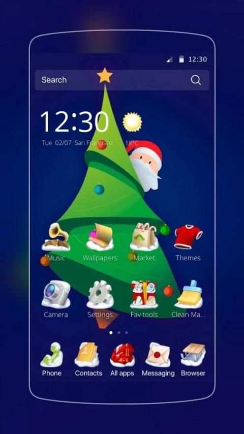Cute Christmas Theme screenshot 20