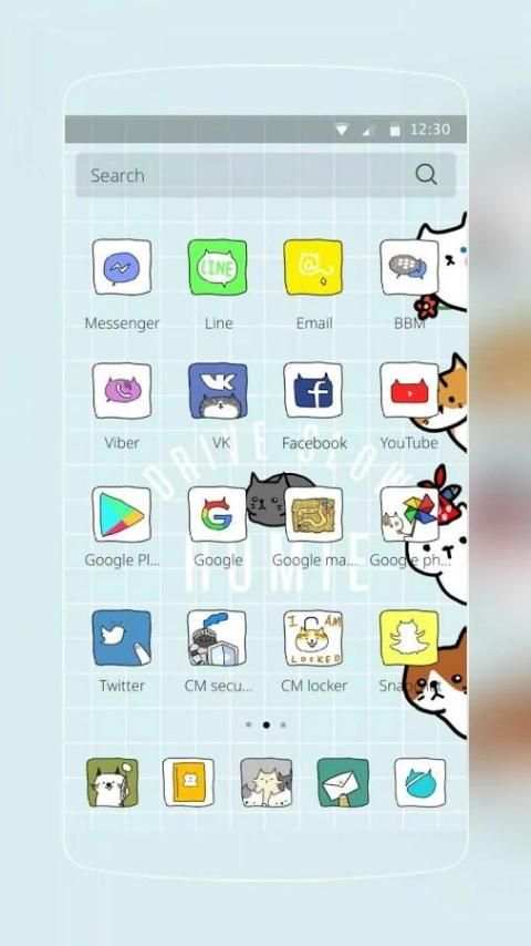 Lucu Kitty Cat Tema screenshot 3