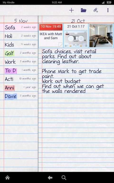 notePad Free скриншот 3