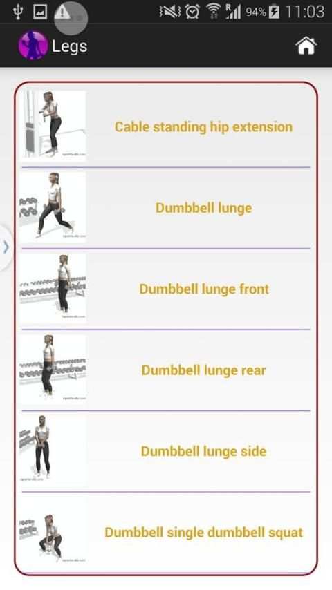 Female Fitness Workout Plan 10 تصوير الشاشة