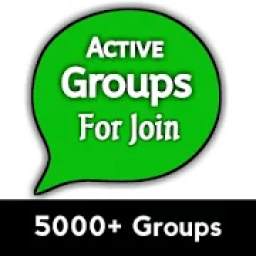 Active Groups For Join (ALL IN ONE )