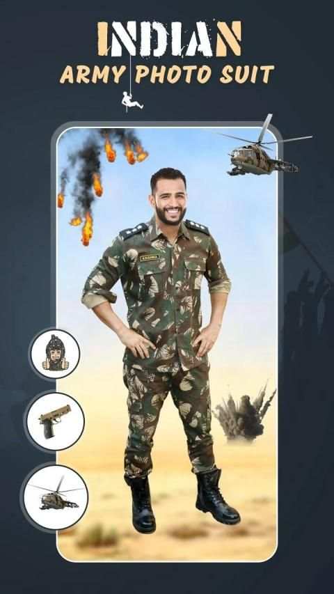Indian Army Photo Suit - Commando Photo Suit स्क्रीनशॉट 4