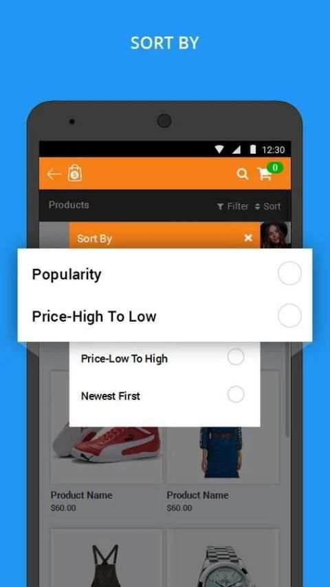 MageIonic - Magento Ionic App screenshot 1