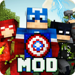 Mod Superhero for Minecraft pe أيقونة