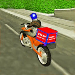 Bike Pizza Delivery Trip icon