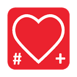 hashtag like आइकन