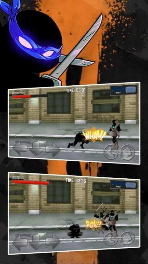 Warrior Turtles - Ninja Combat screenshot 4