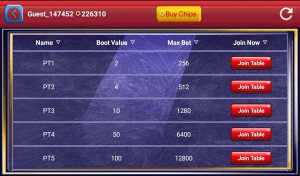 Teen Patti - Royal Club скриншот 3