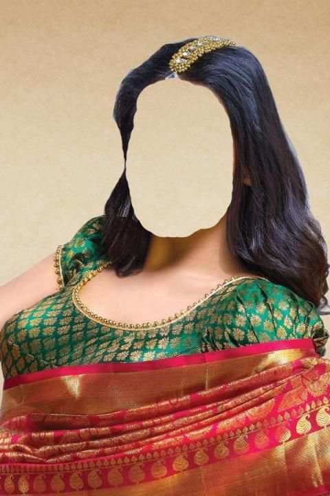 Sari Blouse Photo Suit screenshot 1