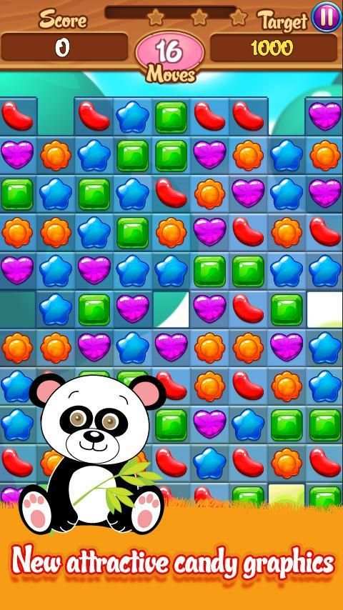 Candy Jelly Crush स्क्रीनशॉट 5