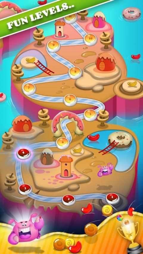 CANDY COOKIE MANIA FREE 2 скриншот 1