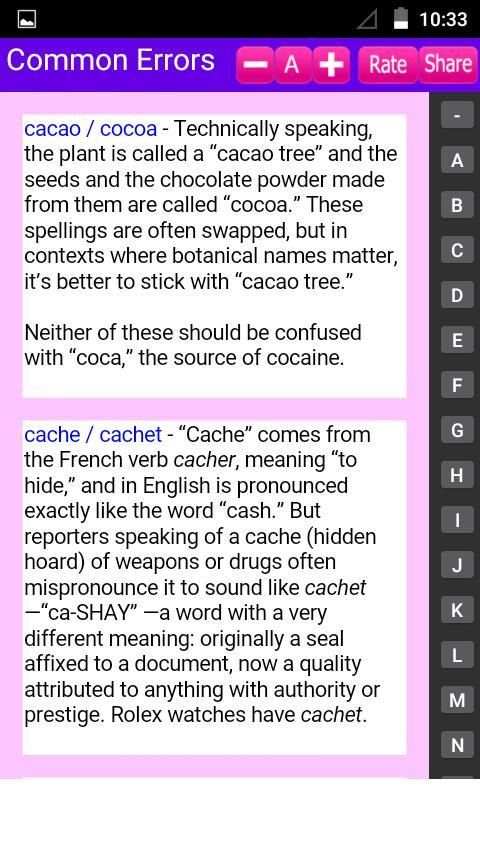 Common Errors in English screenshot 3
