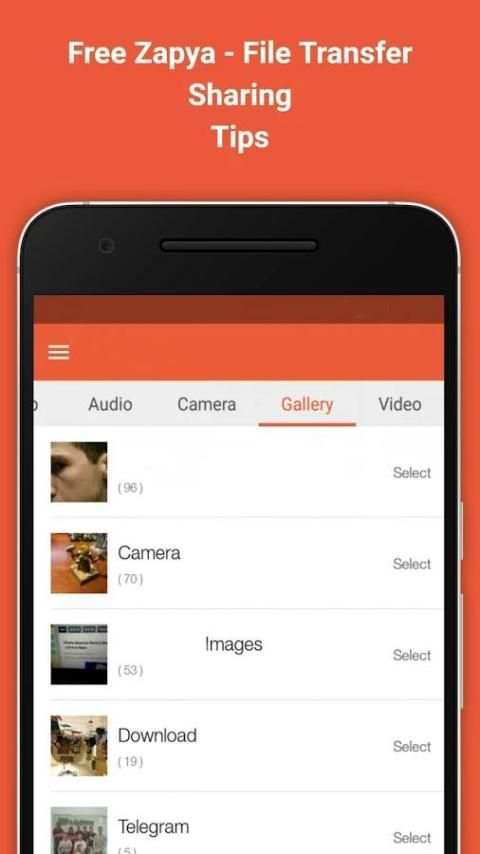 New Zapya File Tranfer Tips screenshot 1