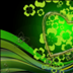 Green Love Light HD Live LWP icon