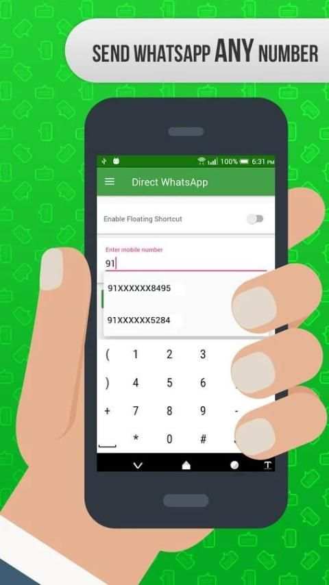 Direct Whatsapp screenshot 2
