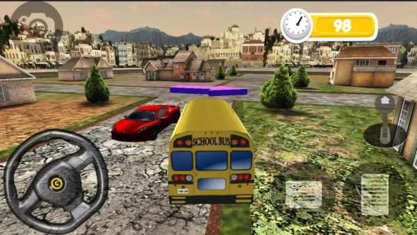 Shool Bus Parking screenshot 1