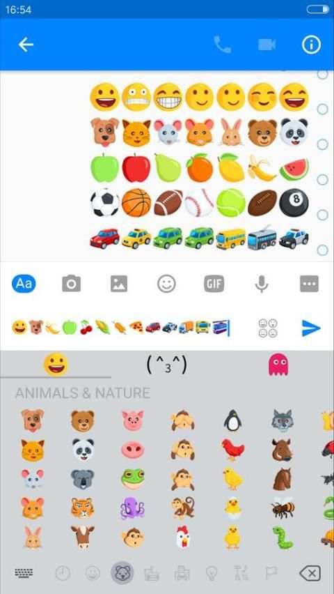 Emoji Keyboard for Facebook screenshot 7