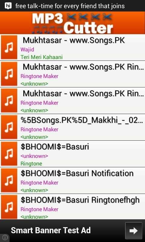 MP3 Ringtone Cutter FREE screenshot 6