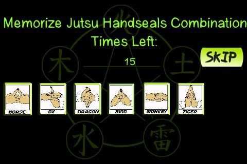 Ninja Hand Seals Puzzles screenshot 3