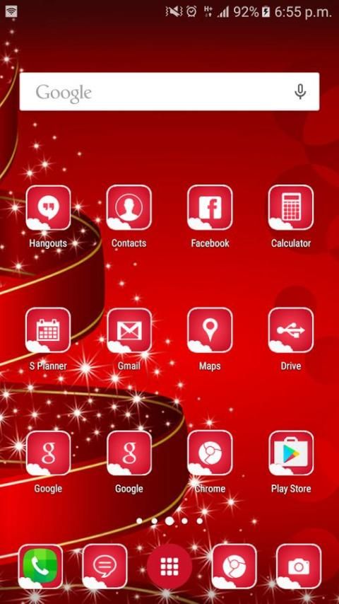 Christmas Theme and Launcher 5 تصوير الشاشة