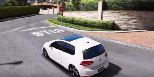 Golf GTI Driving Simulator 3D screenshot 1