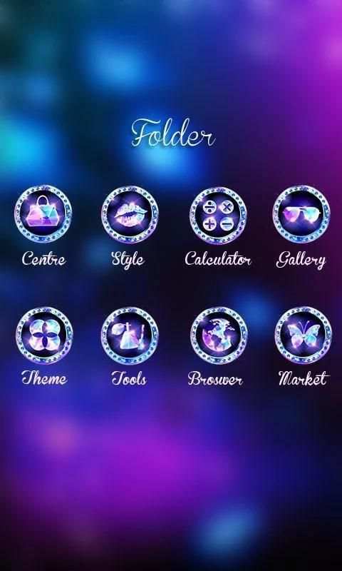 Glass Slipper V Launcher Theme screenshot 2