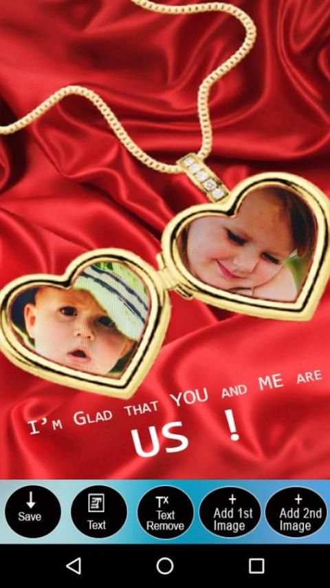 Love Locket Photo Frame скриншот 1