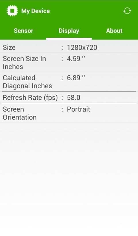 My Device screenshot 1