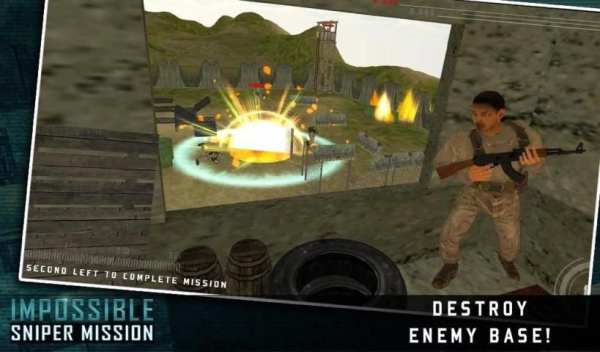 Impossible Sniper Mission 3D स्क्रीनशॉट 1