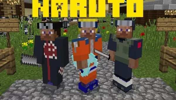 Mod Naruto for minecraft 1 تصوير الشاشة