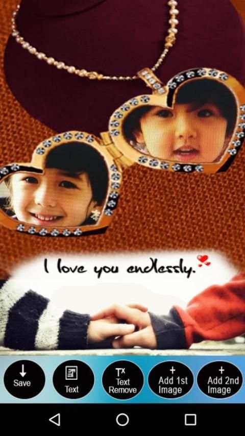 Love Locket Photo Frame скриншот 5