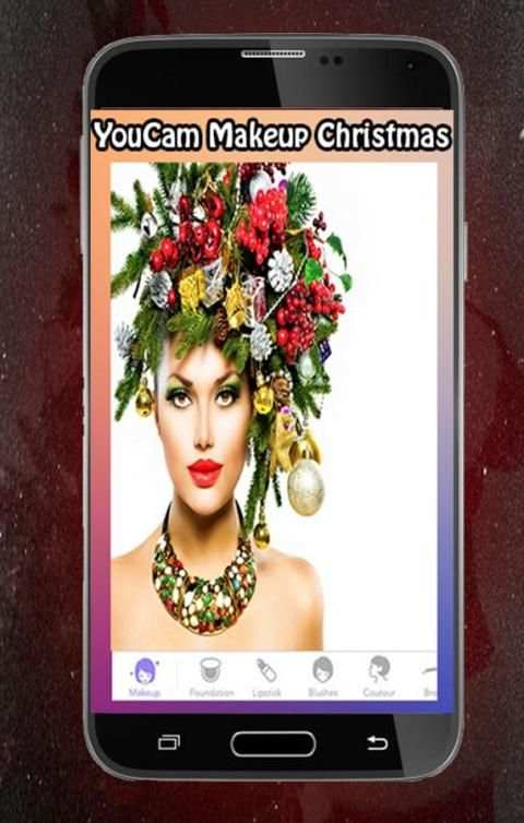 YouCam Makeup Christmas 4 تصوير الشاشة