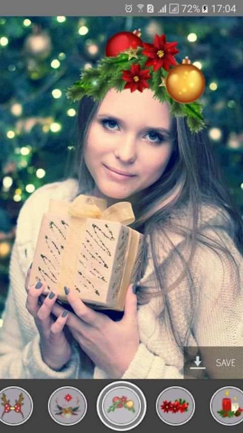 Christmas snapchat like filter 3 تصوير الشاشة