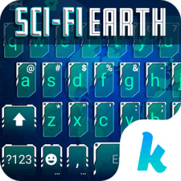 Sci-Fi Earth Kika Keyboard आइकन