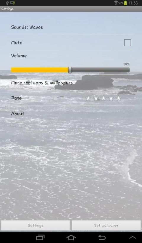 Beach Real Live Wallpaper screenshot 1