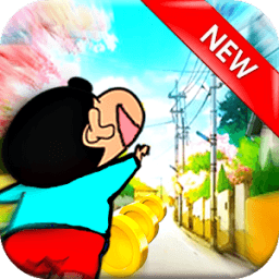Temple ShinChan Sakura Run أيقونة