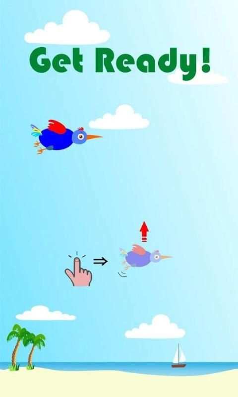 Funny Bird. At the beach скриншот 8