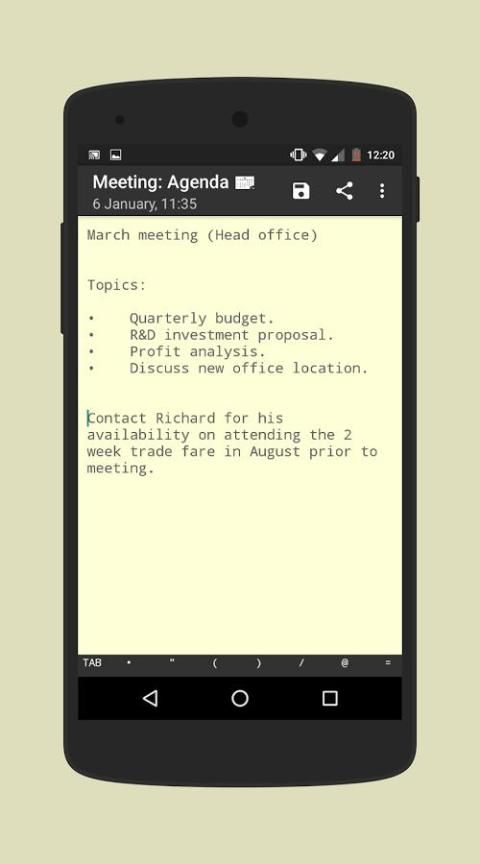 My Notes - Notepad Free скриншот 5