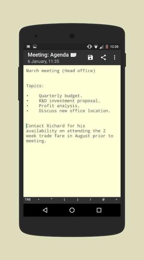 My Notes - Notepad Free скриншот 5