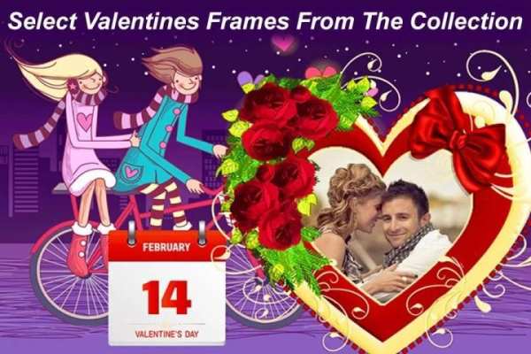 Valentine Day Photo Frame 2017 स्क्रीनशॉट 5