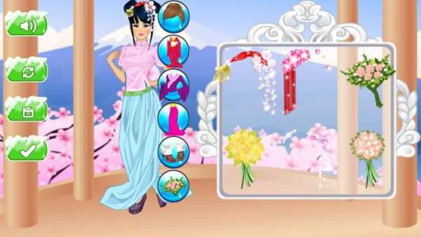 chinese princess make-up games screenshot 2