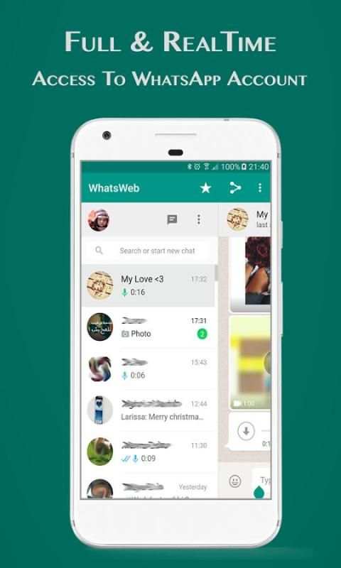 WhatsWeb For WhatsApp screenshot 5