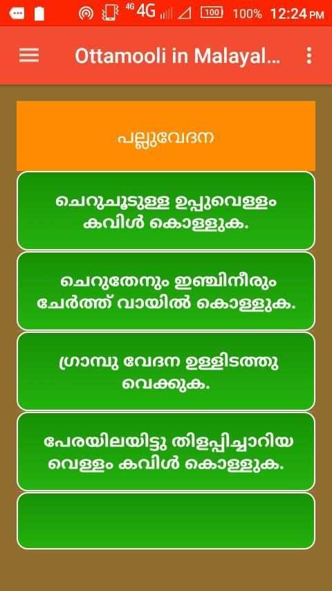 Ottamooli in Malayalam скриншот 3