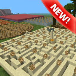 Карта лабиринт для Minecraft иконка