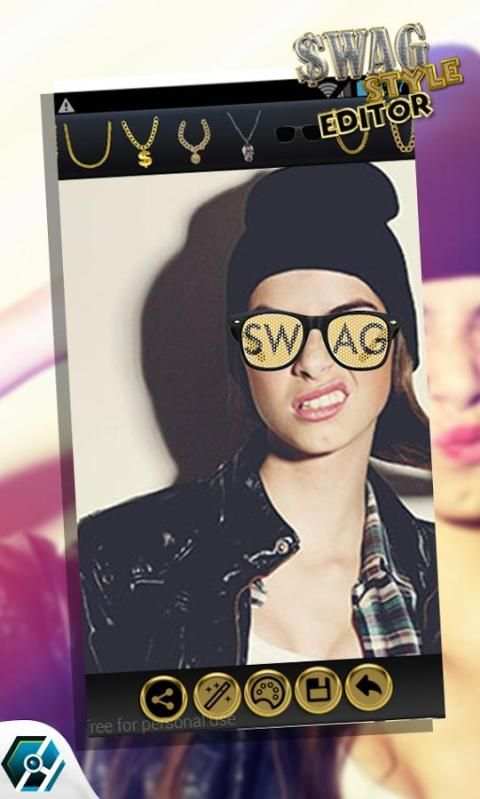 Swag Style Photo Editor 3 تصوير الشاشة