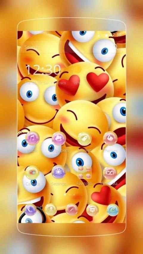 personal emoji Tema screenshot 4