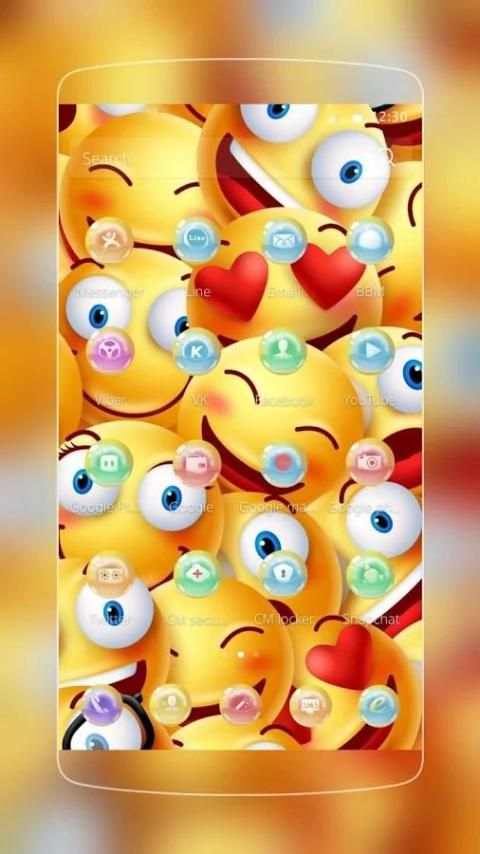 personal emoji Tema screenshot 3
