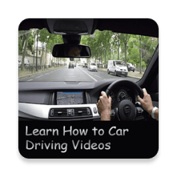 Learn Car Driving Video أيقونة