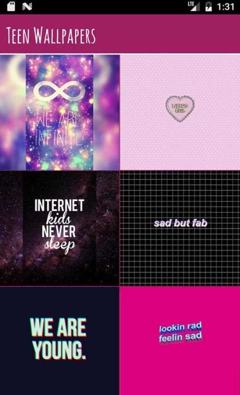 Teen Wallpapers Free screenshot 2