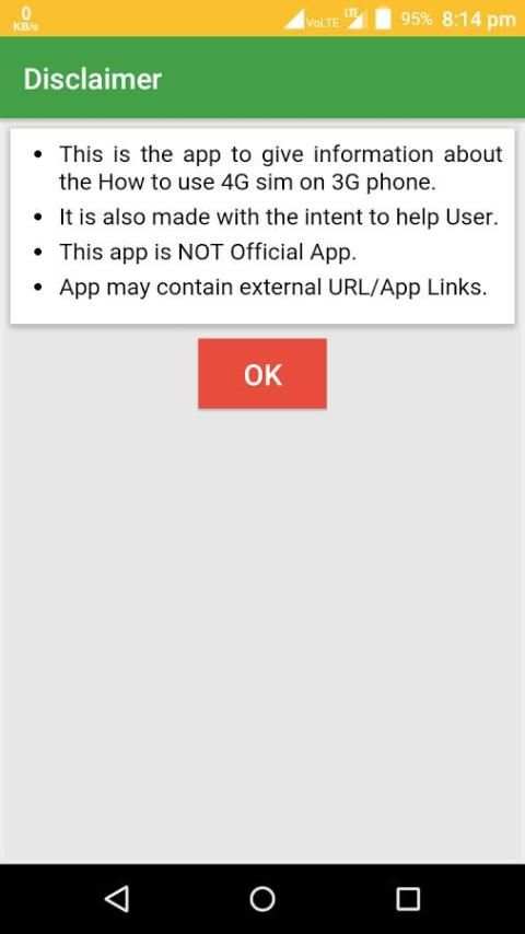 Use Jio 4G VoLTE on 3G screenshot 3